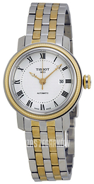 Tissot T-Lady Bridgeport Automatic Lady Srebrny/Stal w odcieniu złota Ø29 mm T097.007.22.033.00
