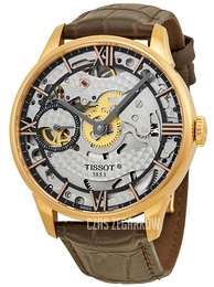 Tissot Chemin Des Tourelles Squelette Szkieletowa tarczy/Skóra Ø42 mm T099.405.36.418.00