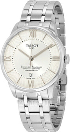 Tissot Chemin Des Tourelles Automatic Gent Cosc Srebrny/Stal Ø42 mm T099.408.11.038.00