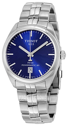 Tissot PR 100 Automatic Gent Niebieski/Stal Ø39 mm T101.407.11.041.00