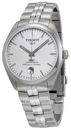 Tissot PR 100 Automatic Gent Cosc Srebrny/Stal Ø39 mm T101.408.11.031.00