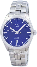 Tissot PR 100 Niebieski/Stal Ø39 mm T101.410.44.041.00