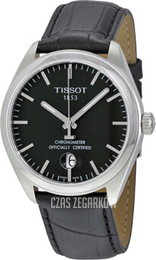 Tissot PR 100 Gent Cosc Czarny/Skóra Ø39 mm T101.451.16.051.00