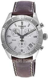 Tissot Pr 100 Srebrny/Skóra Ø44 mm T101.617.16.031.00