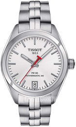 Tissot Pr 100 Biały/Stal Ø33 mm T1012071101100