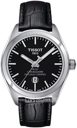 Tissot Pr 100 Czarny/Skóra Ø33 mm T1012511605100