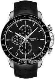 Tissot V8 Czarny/Skóra Ø45 mm T1064271605100