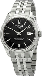 Tissot Czarny/Stal Ø41 mm T108.408.11.057.00