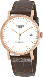 Tissot T-Classic Biały/Skóra Ø40 mm T109.407.36.031.00