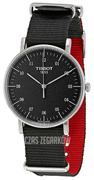 Tissot T-Classic Czarny/Stal Ø38 mm T109.410.17.077.00