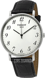 Tissot T-Classic Biały/Skóra Ø42 mm T109.610.16.032.00