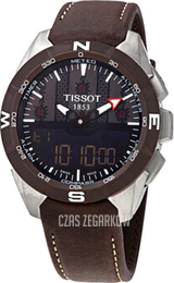 Tissot T-Touch Czarny/Skóra Ø45 mm T110.420.46.051.00