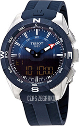 Tissot T-Touch Niebieski/Guma Ø45 mm T110.420.47.041.00