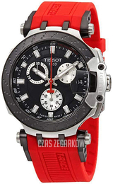 Tissot T-Race Czarny/Guma Ø43 mm T115.417.27.051.00