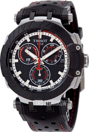 Tissot T-Race Czarny/Guma Ø43 mm T115.417.27.051.01