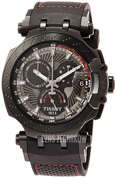 Tissot T-Race Szary/Guma Ø43 mm T115.417.37.061.04