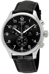 Tissot T-Sport Czarny/Skóra Ø45 mm T116.617.16.057.00