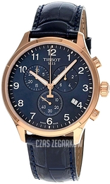 Tissot T-Sport Niebieski/Skóra Ø45 mm T116.617.36.042.00