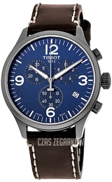Tissot T-Sport Niebieski/Skóra Ø45 mm T116.617.36.047.00