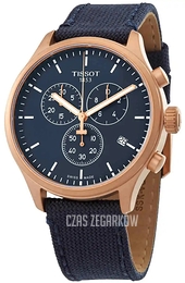 Tissot T-Sport Niebieski/Skóra Ø45 mm T116.617.37.041.00