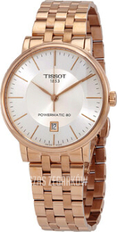 Tissot Carson Srebrny/Stal w kolorze różowego złota Ø40 mm T122.407.33.031.00