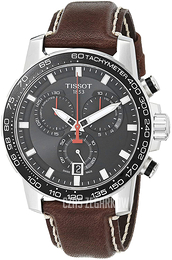 Tissot Czarny/Skóra Ø45.5 mm T125.617.16.051.01