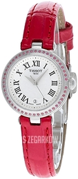 Tissot Bellissima Biały/Skóra Ø26 mm T126.010.66.113.00