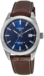 Tissot T-Classic Niebieski/Skóra Ø40 mm T127.407.16.041.00