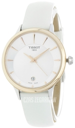 Tissot T-Lady Srebrny/Skóra Ø33.17 mm T133.210.26.031.00