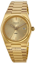Tissot Prx Żółte złoto/Stal w odcieniu złota Ø35 mm T137.210.33.021.00