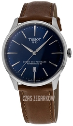 Tissot T-Classic Chemin Des Tourelles Niebieski/Skóra Ø42 mm T139.407.16.041.00