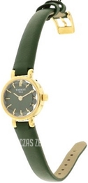 Tissot Lovely Zielony/Skóra Ø19.5 mm T140.009.36.091.00