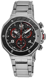 Tissot T-Race Czarny/Stal Ø45 mm T141.417.11.057.00