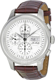 Tissot T-Classic Srebrny/Skóra Ø42.3 mm T41.1.317.31