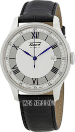 Tissot Heritage Sovereign Srebrny/Skóra Ø40 mm T66.1.723.33