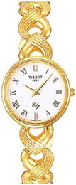 Tissot Biały/18 karatowe żółte złoto T73.3.122.13