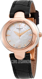 Tissot T-Gold Organdy Biały/Skóra Ø30 mm T916.209.46.117.01
