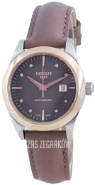 Tissot T-Gold Brązowy/Skóra Ø29 mm T930.007.46.296.00