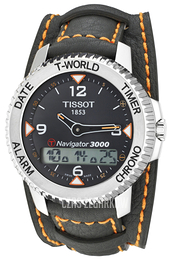 Tissot Navigator Szary/Skóra Ø41.5 mm T96.1.468.32
