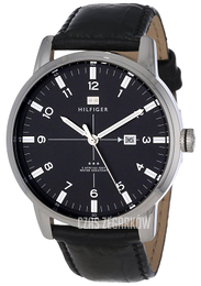 Tommy Hilfiger George Czarny/Skóra Ø44 mm 1710330