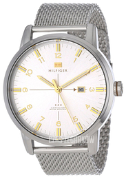 Tommy Hilfiger Srebrny/Stal Ø44 mm 1710333