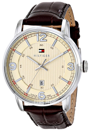 Tommy Hilfiger George Beżowy/Skóra Ø44 mm 1710343