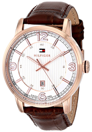 Tommy Hilfiger George Biały/Skóra Ø44 mm 1710346