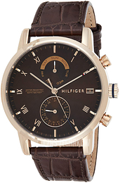 Tommy Hilfiger Brązowy/Skóra Ø44 mm 1710400