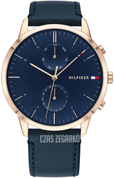 Tommy Hilfiger Niebieski/Skóra Ø44 mm 1710405