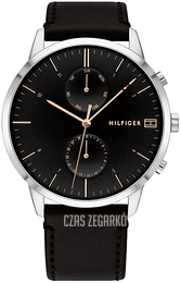 Tommy Hilfiger Czarny/Skóra Ø44 mm 1710406