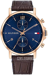Tommy Hilfiger Classic Niebieski/Skóra Ø44 mm 1710418