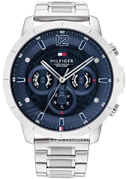 Tommy Hilfiger Luca Niebieski/Stal Ø50 mm 1710492