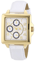 Tommy Hilfiger Biały/Skóra Ø35.3 mm 1780824
