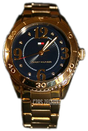 Tommy Hilfiger Czarny/Pozlacana Ø38 mm 1781046